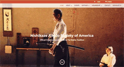 Desktop Screenshot of nishikazeaikido.org